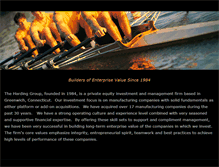 Tablet Screenshot of hardinggrp.com